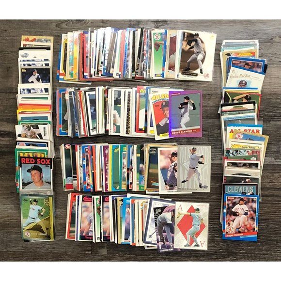 Roger Clemens Baseball Card LOT of 484 Inserts & Base Great Variety